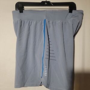 Under Armour Men's Speedpocket 7” Size Large Shorts 1361487 420 Aqua Blue